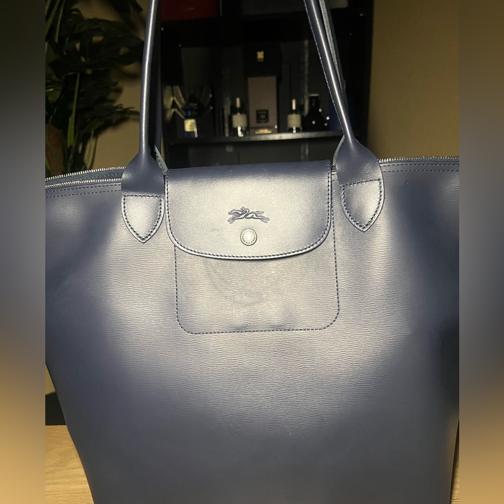 Longchamp Leather Tote Bag